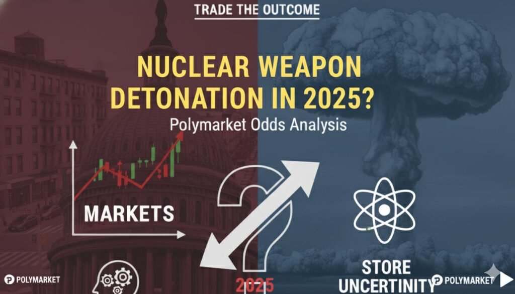 Nuclear Weapon Detonation in 2025? Polymarket Odds Analysis