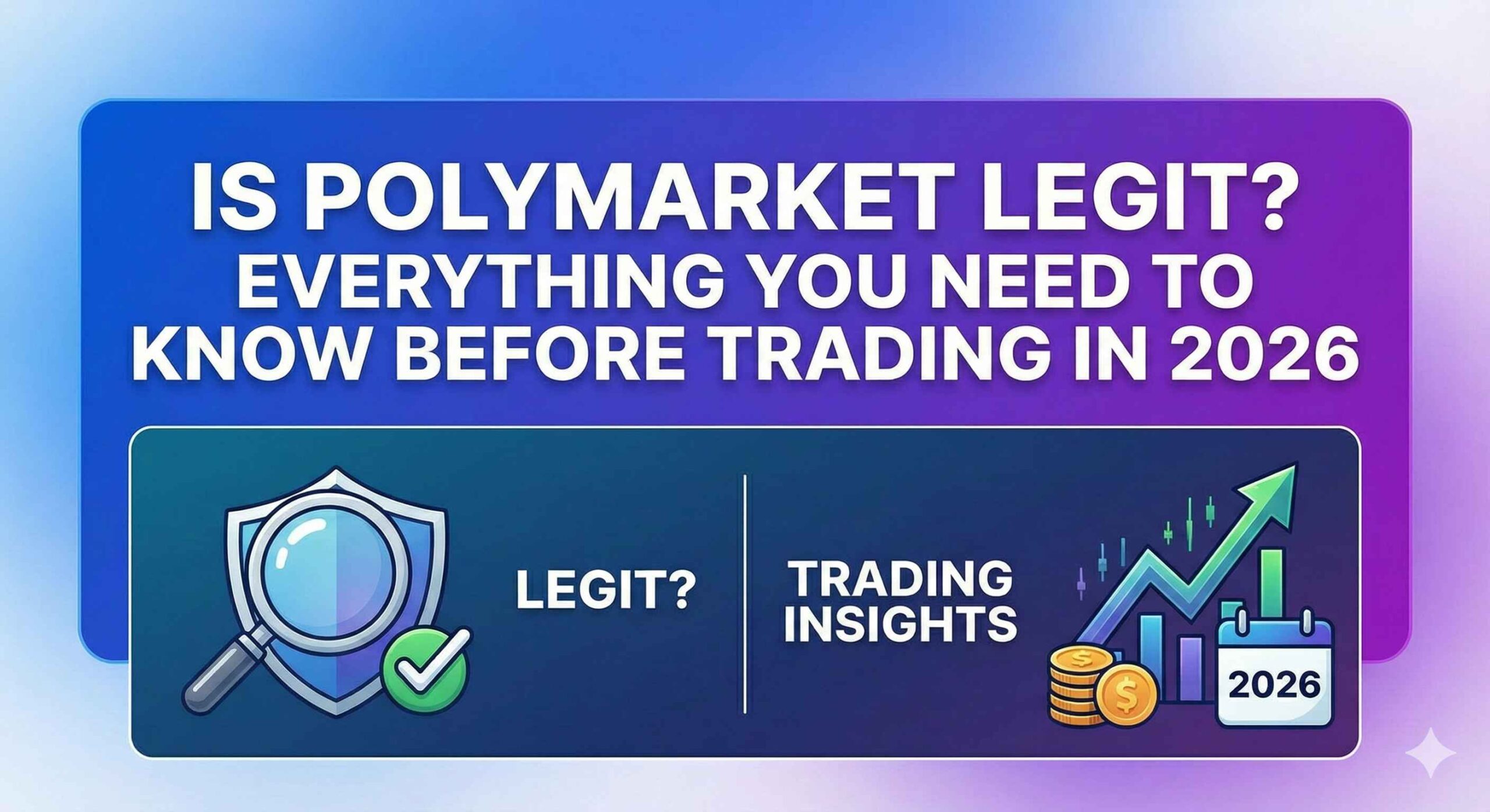 Is Polymarket Legit? Everything You Need to Know Before Trading in 2026