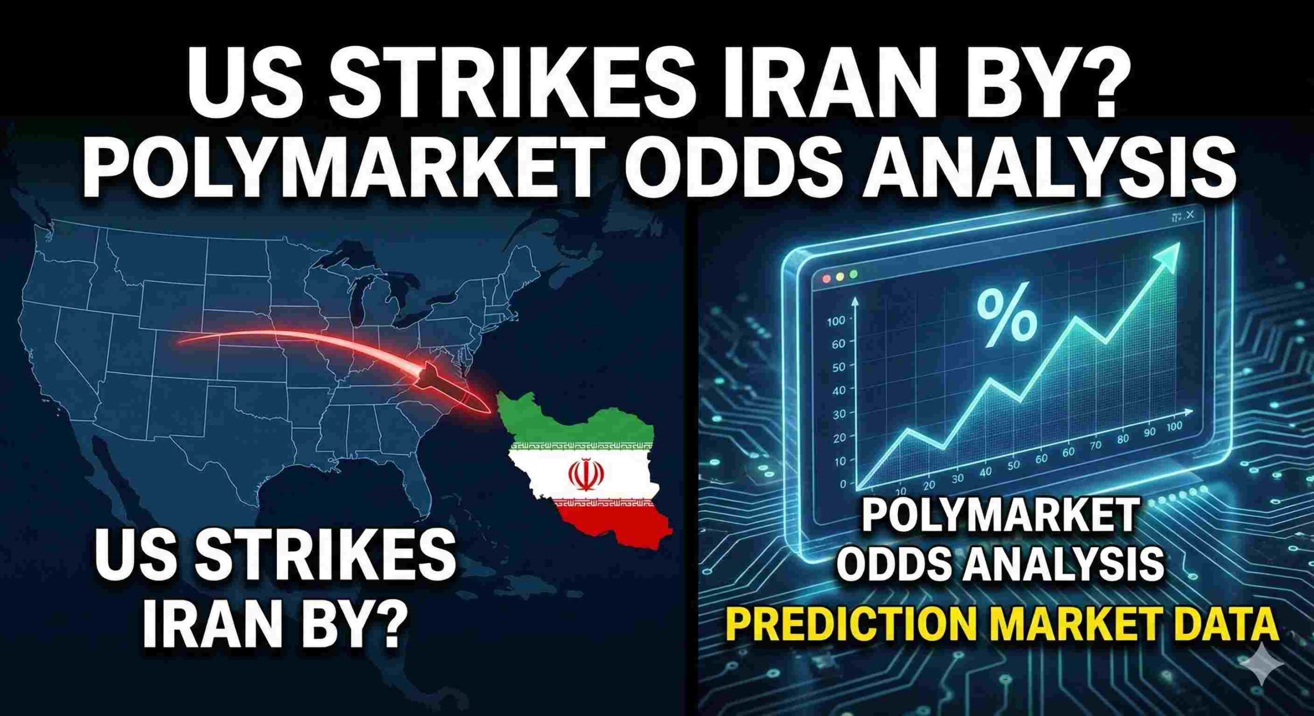 US strikes Iran by? Polymarket Odds Analysis