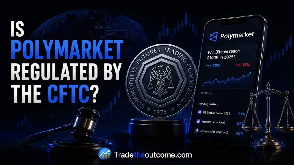 feature image for article: Is Polymarket Regulated by the CFTC?