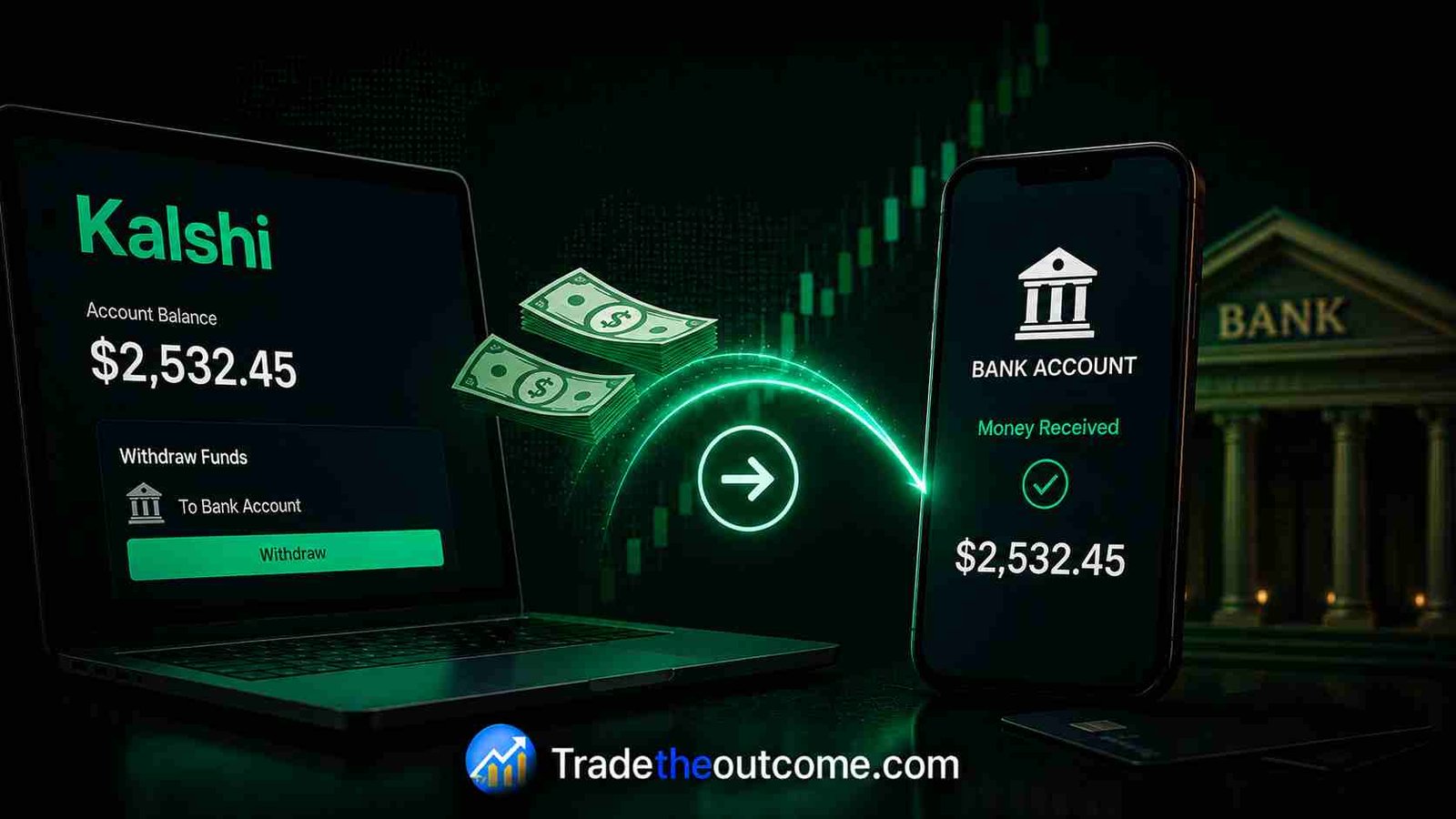 feature image: Transfer Money From Kalshi to Your Bank Account