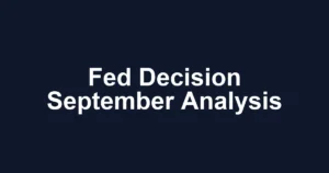Fed Decision September 2026: Polymarket Analysis