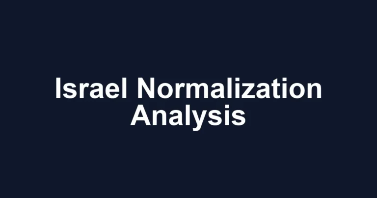 Which countries will recognize Israel in 2026? Polymarket Analysis